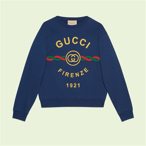 felpa gucci jeans|felpa cotone gucci.